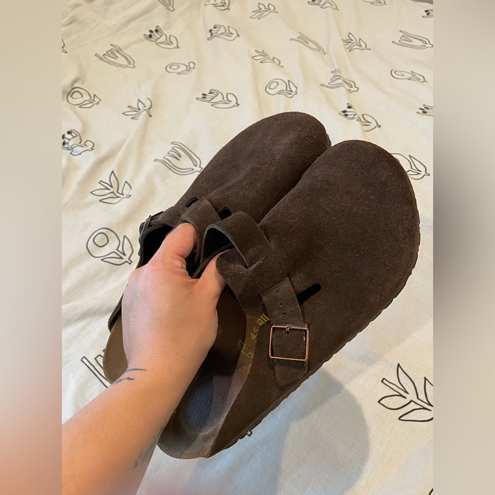 Chocolate Brown Birkenstocks